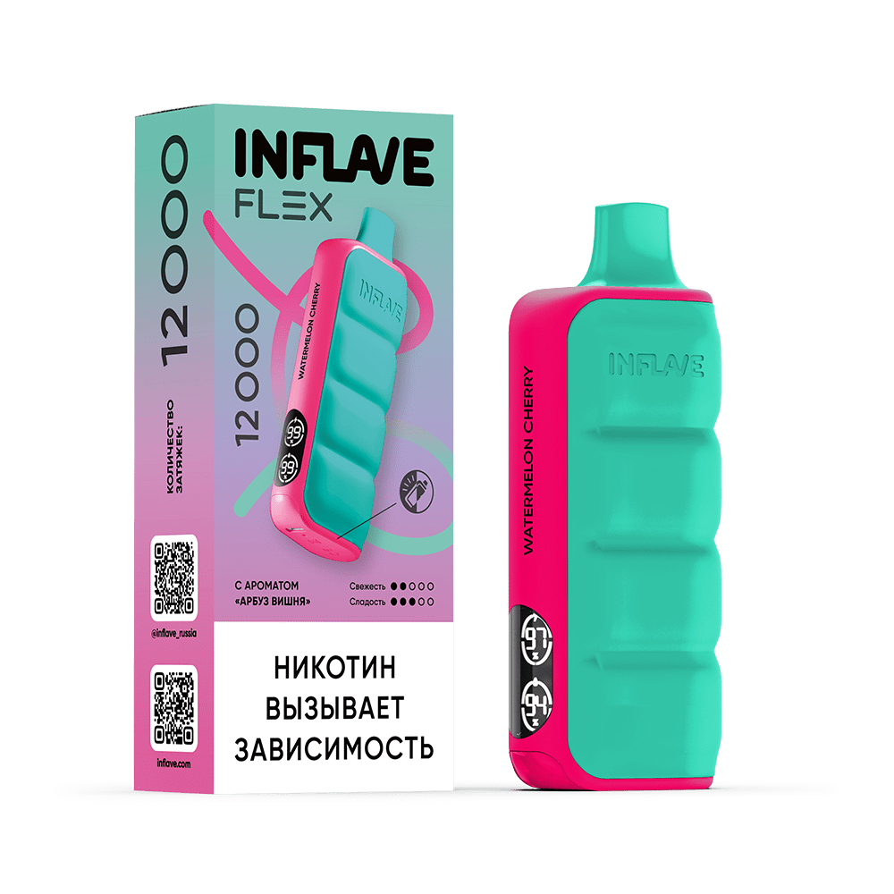 INFLAVE FLEX 12000 Арбуз Вишня