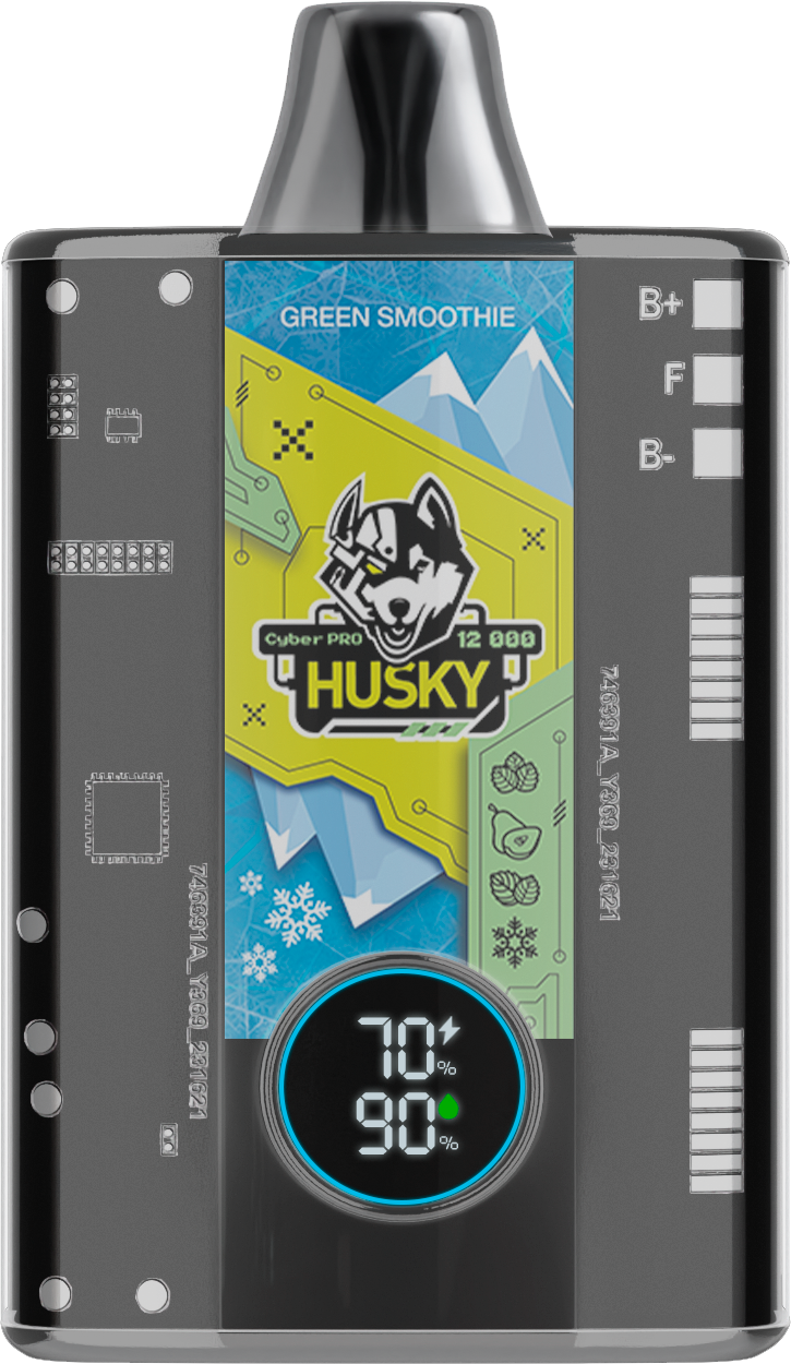 Husky cyber pro Green Smoothie Ментол / груша / мята / лёд