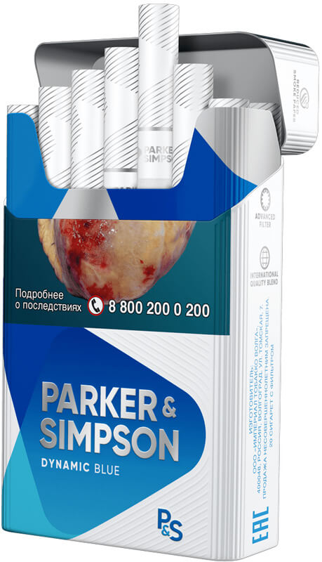 Сигареты Parker & Simpson Dynamic Blue