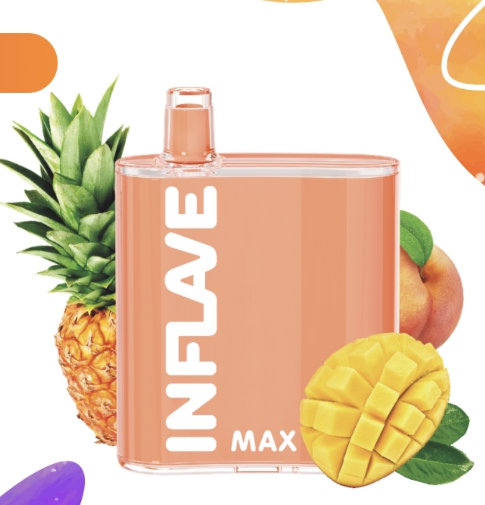 Электронная сигарета Inflave Max 4000 затяжек Манго Персик Ананас