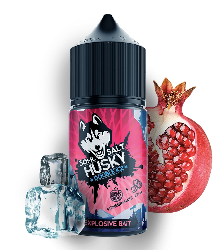 Жидкость Husky Double Ice Salt Explosive Bait (Ледяной Гранат) 30 мл 20мг