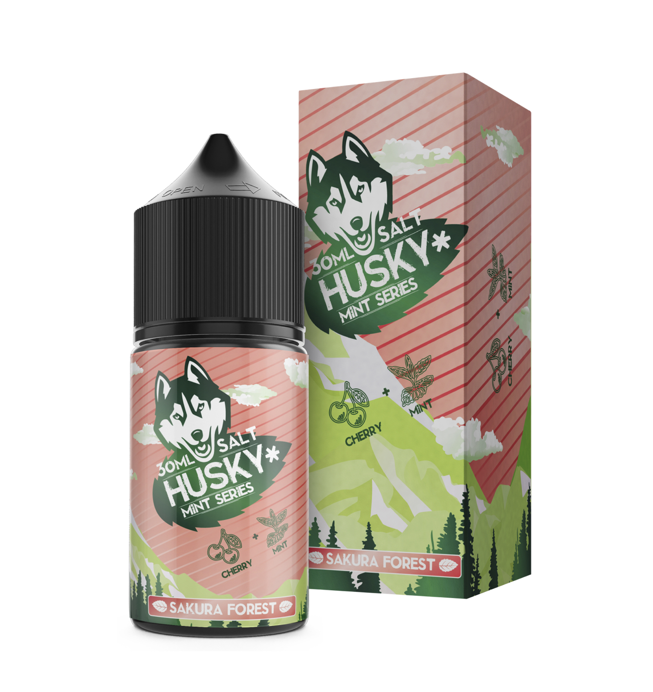 Жидкость Husky Mint Series Sakura Forest (Вишня с мятой) 30 мл 20мг
