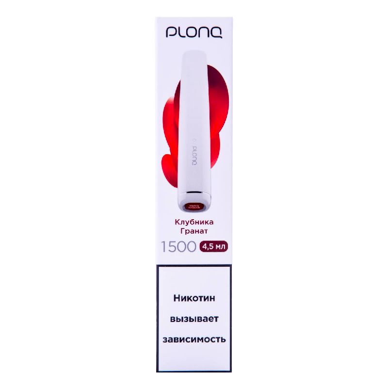 Электронная сигарета Plonq Plus Strawberry Pomegranate (Плонг Плюс Клубника Гранат)